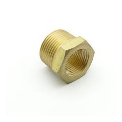 Bucha de Redução de Latão 1 x 1/2 pol Lubefer - Santec