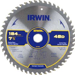 Disco De Serra Circular 7.1/4 pol x 48 Dentes Iw14109 Irwin - Santec