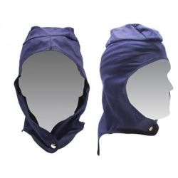 Touca Para Soldador Em Brim Azul C/ Botão - Santec