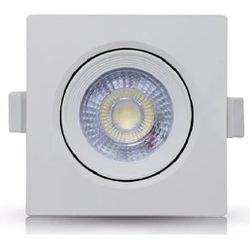 Spot Led De Embutir Quadrado 9w Bivolt 6500K Ledbee LL-1210S - Santec