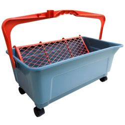 Caçamba para Pintura 25L para Rolos 46cm com Rodas Compel 0.... - Santec