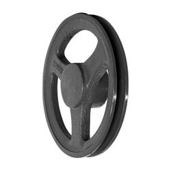 Polia de Ferro Fundido 200mm com 1 Canal A - Mademil - Santec