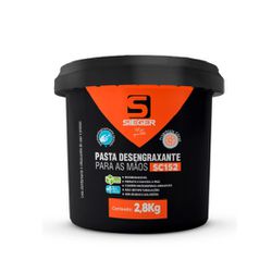 Pasta Desengraxante para Mãos SC152 com Abrasivo 2,8kg Siege... - Santec