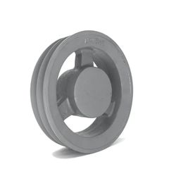 Polia de Ferro Fundido 250mm com 2 Canais B - Santec
