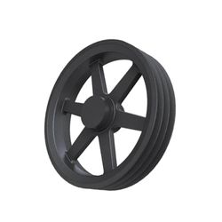 Polia de Ferro Fundido 350mm com 3 Canais B - Santec