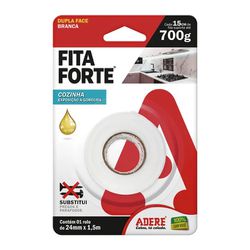 Fita Dupla Face Forte para Areas Gordurosas 24mm x 1,5m Ader - Santec