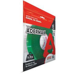Fita Dupla Face Transparente 25mm x 20m Adere XT100 - Santec