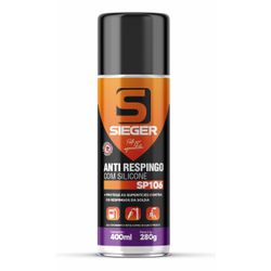 Antirrespingo Spray SP106 400ml com Silicone Sieger 048318 - Santec