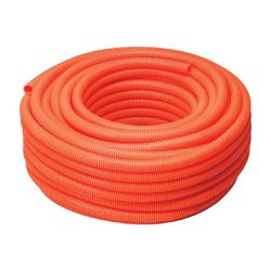 Eletroduto Corrugado Laranja Reforçado 1 pol com 25m Corr Pl... - Santec