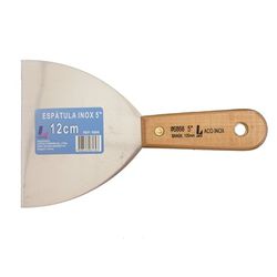 Espátula Inox Cromada 5 pol 12cm Lotus - Santec