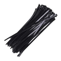 Abraçadeira de Nylon 3,6 x 200mm Preta com 100 Peças Eda 9LP... - Santec