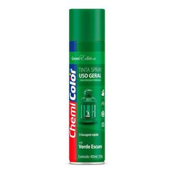 Tinta Spray Verde Escuro 400ml Chemicolor - Santec