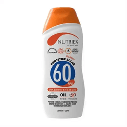 Protetor Solar FPS 60 de 120ml Nutriex - Santec