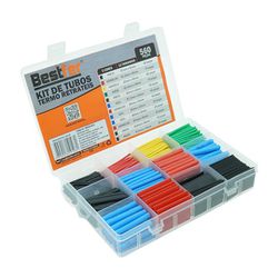 Kit Espaguete Emenda Tubo Termo Retratil 560 Unid Bestfer BF... - Santec