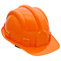 Capacete De Segurança Laranja Modelo Plt Plastcor - Santec