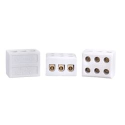 Conector Porcelana 16mm 3 Pólos CP1633 Decorlux - Santec