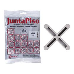 Espaçador de Piso 4mm com 100 peças 60557 Cortag - Santec