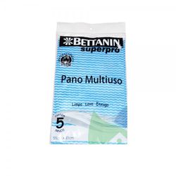 Pano Multiuso Tnt Azul 30 X 50cm Sp304501 Superpro - 5 Unida... - Santec