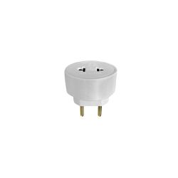 Pino Adaptador 2P Universal 10A 250V 12121S Ilumi - Santec