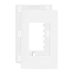 Placa 4 X 2 Com 3 Postos Branco C/ Suporte Linha Infiniti Ma... - Santec