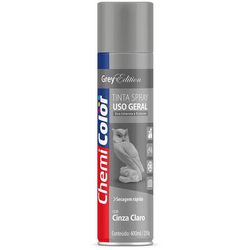 Tinta Spray Cinza Claro 400ml Chemicolor - Santec