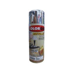 Tinta Spray Metallik Cromado 350ml 51 Colorgin - Santec