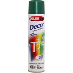 Tinta Spray Verde 360ml 8731 Decor Colorgin - Santec