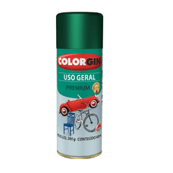 Tinta Spray Verde Amazonas Metálico 400ml 57031 Uso Geral Pr... - Santec