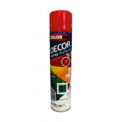 Tinta Spray Vermelho 360ml 8761 Decor Colorgin - Santec