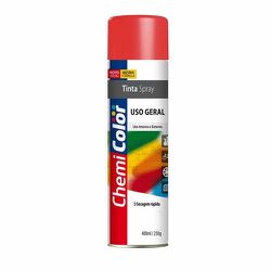 Tinta Spray Vermelho 400ml Chemicolor - Santec