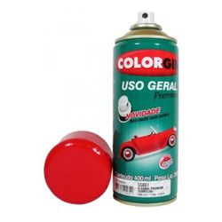 Tinta Spray Vermelho Metálico 400ml 55061 Uso Geral Premium ... - Santec