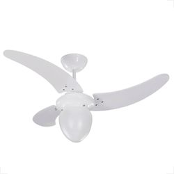 Ventilador de Teto Buzios Max 130W Branco Tron - Santec