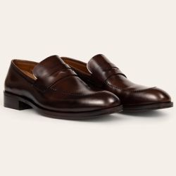 Sapato Social Penny Loafer Chocolate - Sapataria Cometa