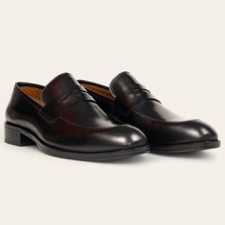 Sapato Social Penny Loafer Preto - Sapataria Cometa