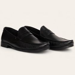 Sapato Mocassim Penny Loafer Preto - Sapataria Cometa