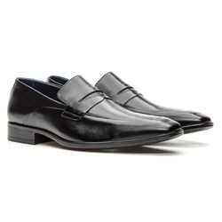 Sapato Social Masculino Loafer Major em Couro Esti... - SAPATOPONTOCOM