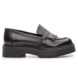 Mocassim Feminino Tratorado Aproprie Fringe Modern... - SAPATOPONTOCOM