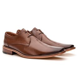 Sapato Social Masculino Estilo Italiano em Couro P... - SAPATOPONTOCOM