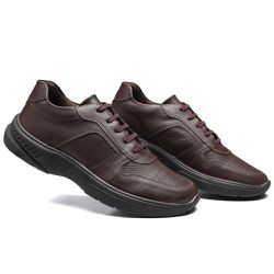 Linha Stark - 55.023 SP Café - Sapataria Bertelli