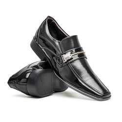 Linha Malbec - 70.196 Verniz Preto - Sapataria Bertelli