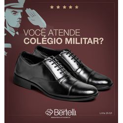 Linha Classic - 25.021 Preto - Sapataria Bertelli