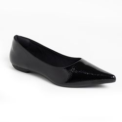 Sapatilha Verniz Molhado Preto - SAP-VMP-100 - 100%Sapatilhas