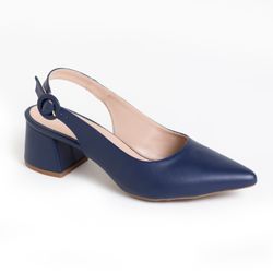 Slingback Napa Santorine Navy - 100SP-SLNSN-001 - 100%Sapatilhas