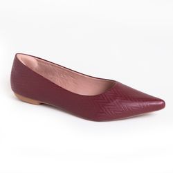Sapatilha Pulse Marsala - [SPT-MRS1001] - 100%Sapatilhas