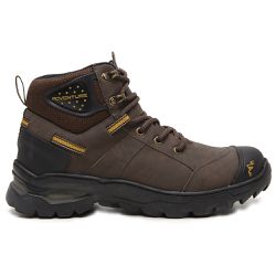 Bota Adventure Masculina Chocolate Coturno Detalhe... - WEST LINE