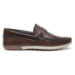 Mocassim Sapato Casual Masculino Capuccino - PLIN-... - WEST LINE