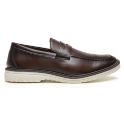 Mocassim Sapato Casual Masculino Capuccino - PLIN-... - WEST LINE