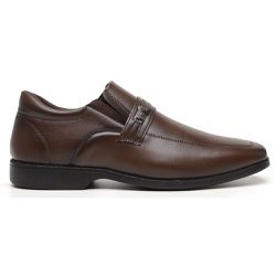 Sapato Social Masculino Casual Elegante Marrom - P... - WEST LINE