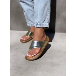 Flatform Lisa Ouro Light - FIL266 - Talline Sapatilhas Atacado