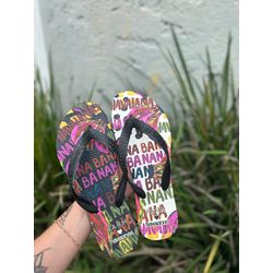 Chinelo HAV. Estampado Banana - FIL680 - Talline Sapatilhas Atacado